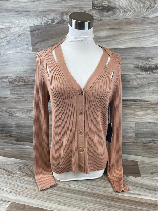 Cardigan By Rachel Roy In Bronze, Size: M