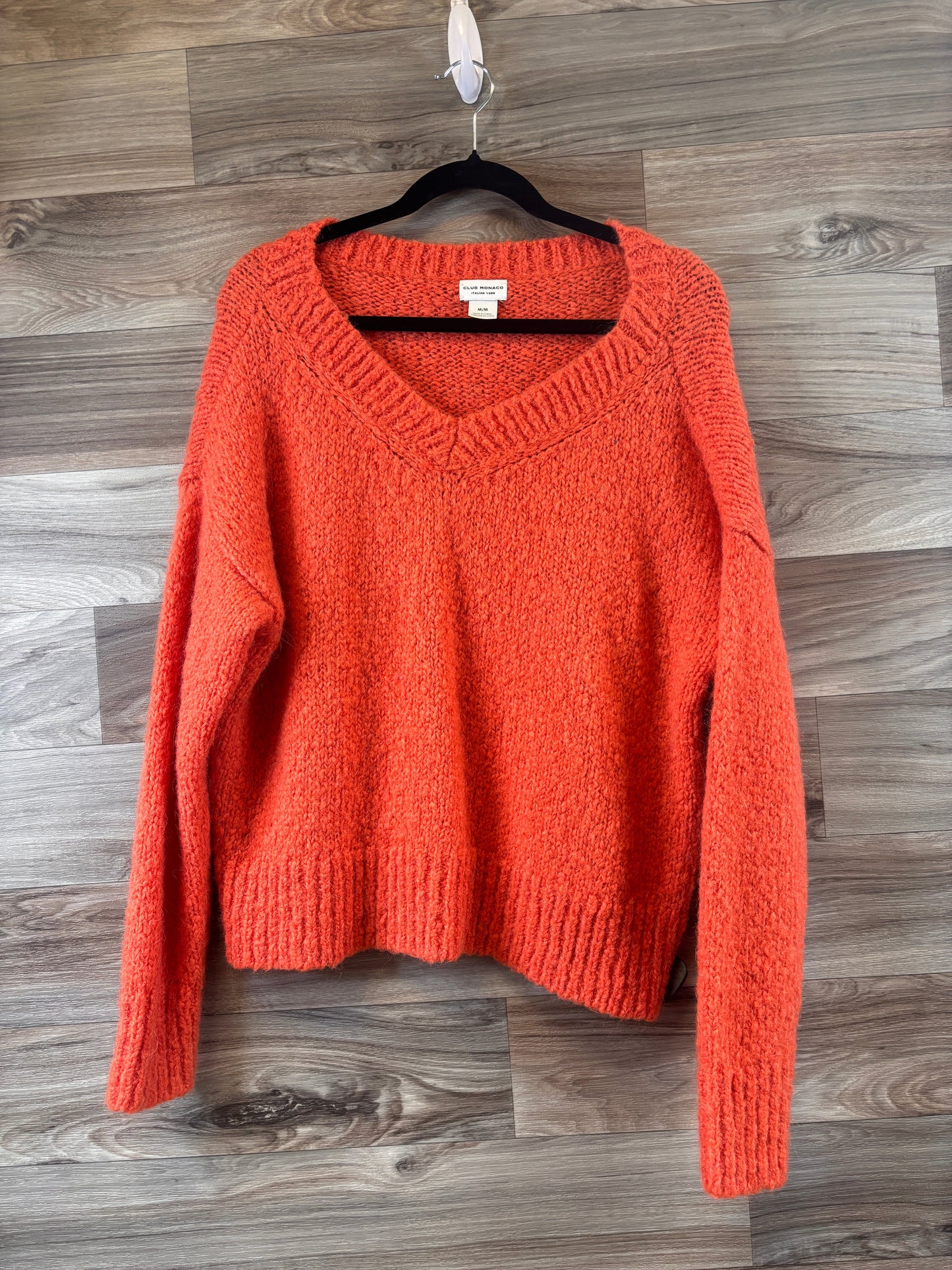 Sweater By Club Monaco In Orange, Size: M