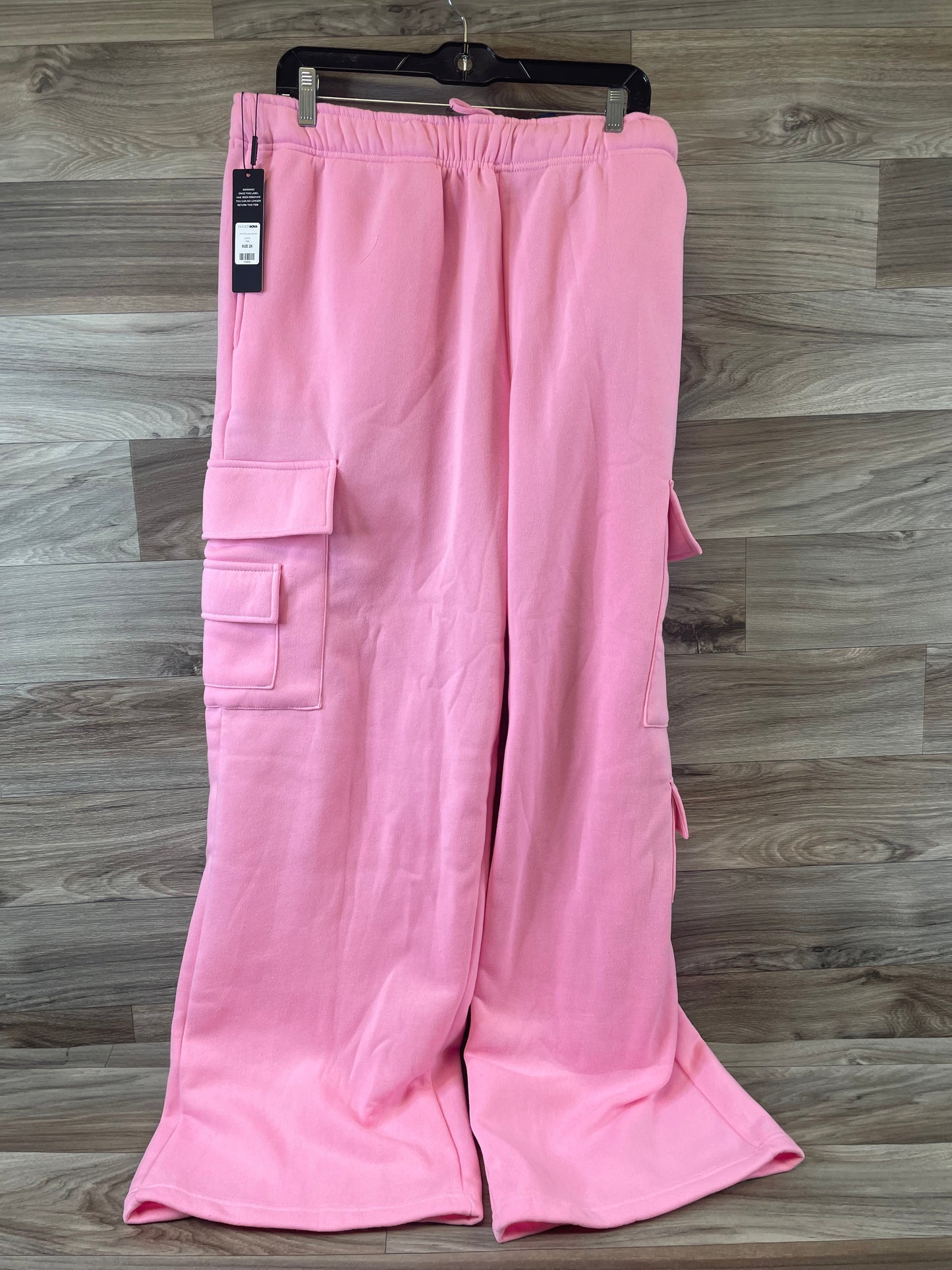 Pants Lounge By Fashion Nova In Pink, Size: 2x