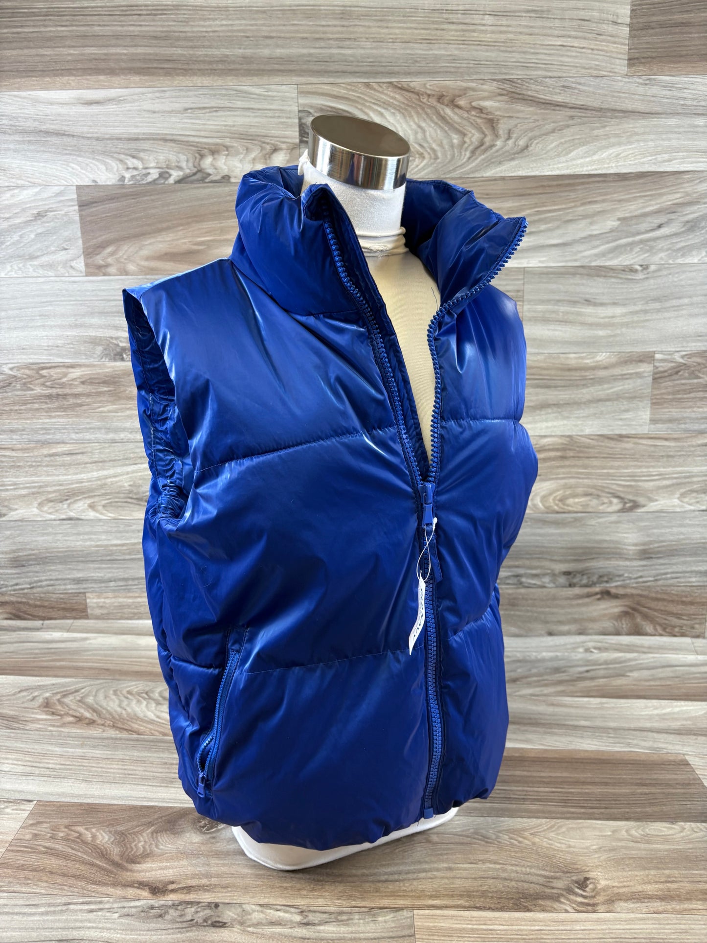 Vest Puffer & Quilted By Old Navy In Blue, Size: S