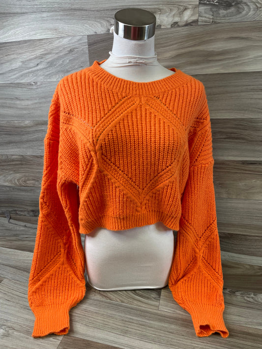 Sweater By Shein In Orange, Size: M