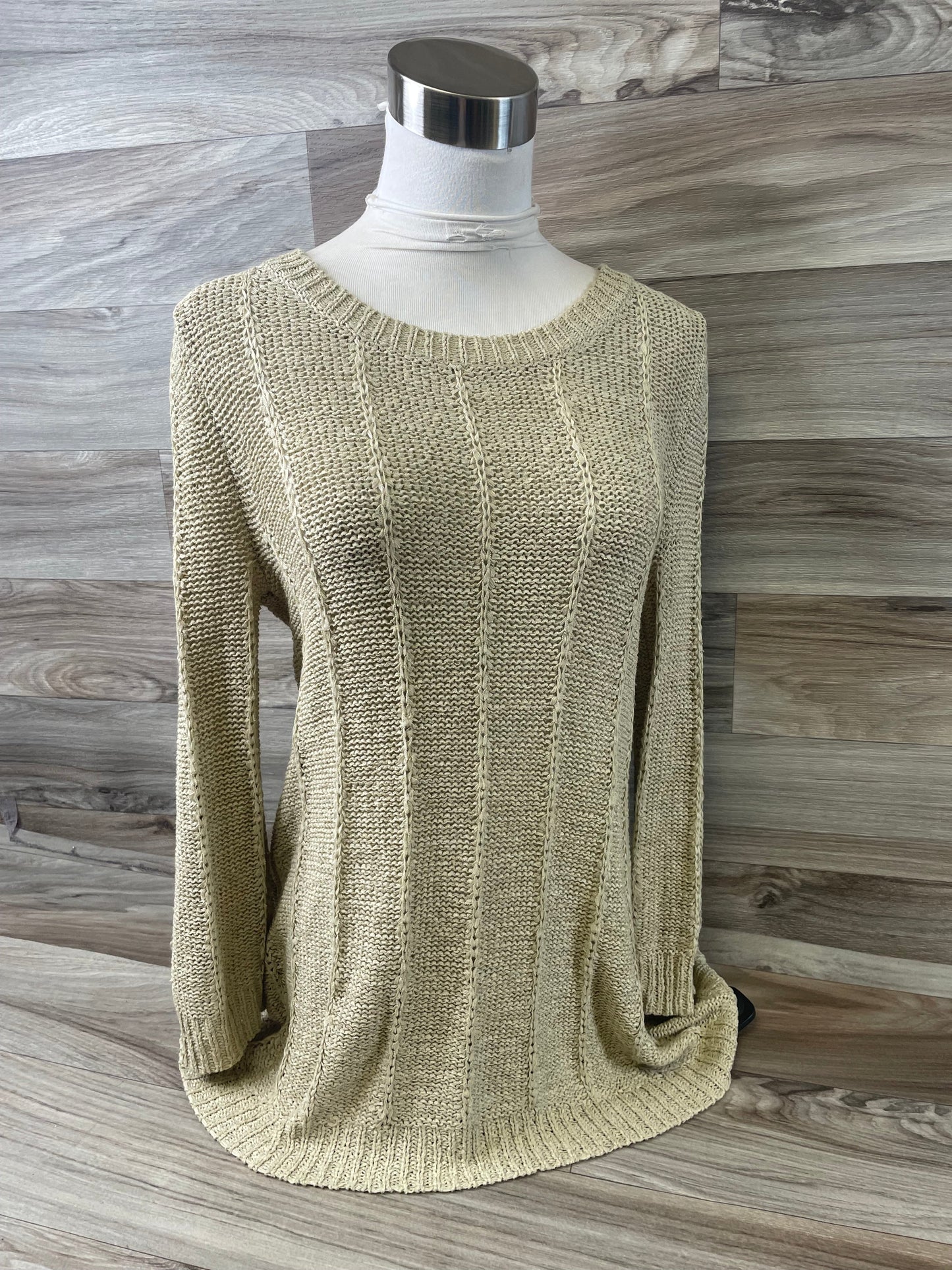 Sweater By Cable And Gauge In Green, Size: S