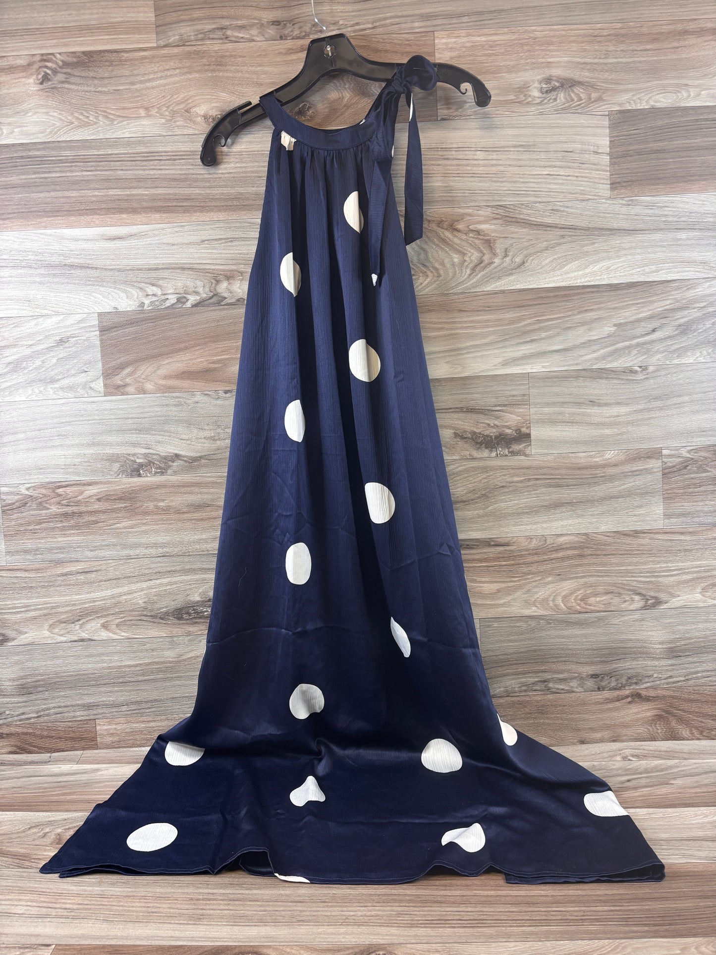 Dress Casual Maxi By Mudpie In Blue & White, Size: S