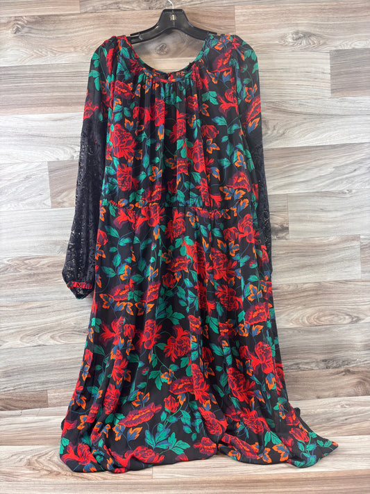 Dress Casual Maxi By Torrid In Floral Print, Size: 2x