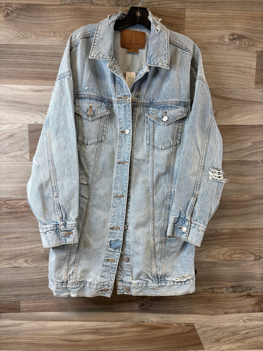 Jacket Denim By American Eagle In Blue Denim, Size: L