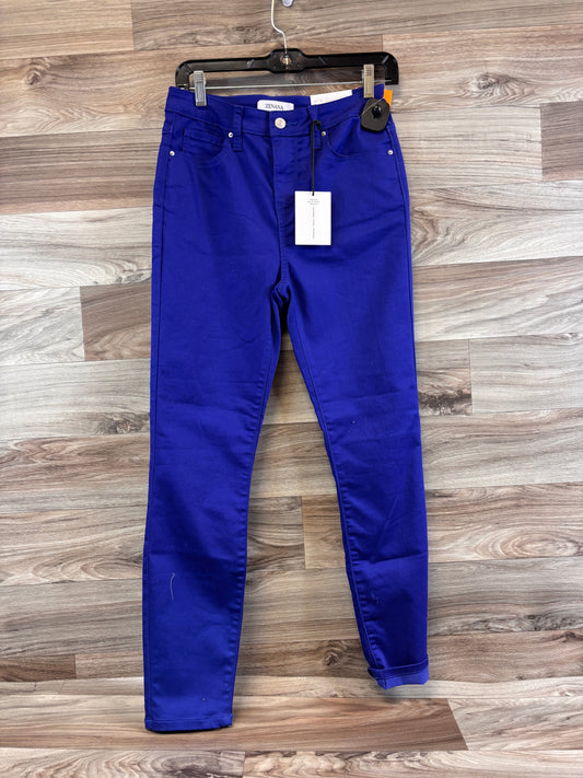 Jeans Straight By Zenana Outfitters In Purple, Size: 4