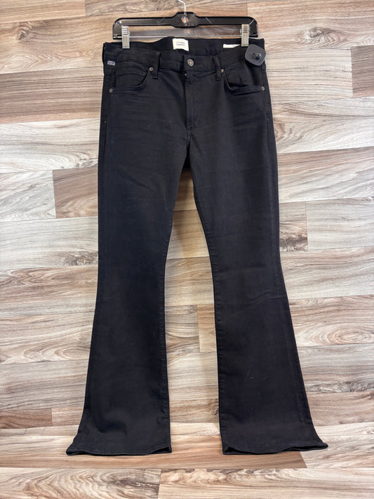 Jeans Flared By Citizens Of Humanity In Black Denim, Size: 6