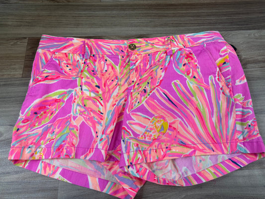 Shorts Designer By Lilly Pulitzer In Pink & Purple, Size: 16