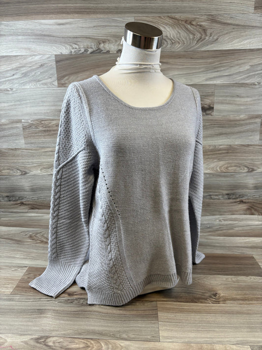 Top Long Sleeve By Cynthia Rowley In Grey, Size: L