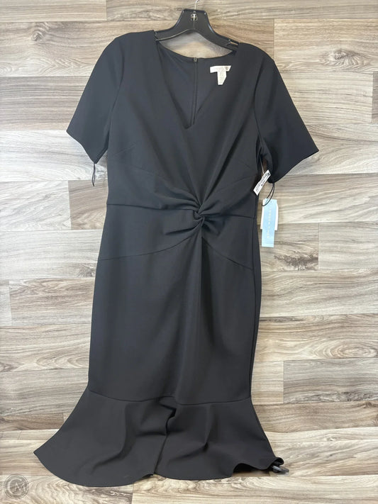 Dress Casual Midi By London Times In Black, Size: M