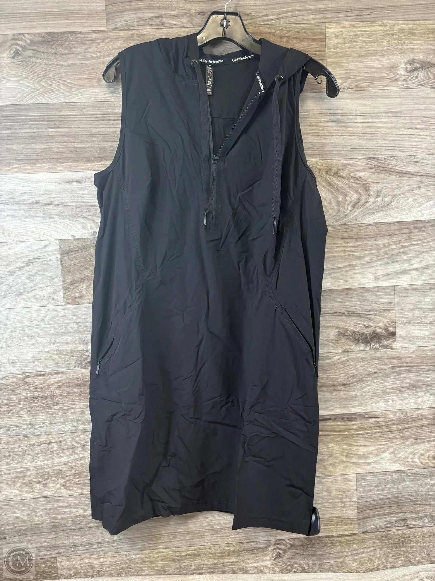 Athletic Dress By Calvin Klein Performance In Black, Size: M