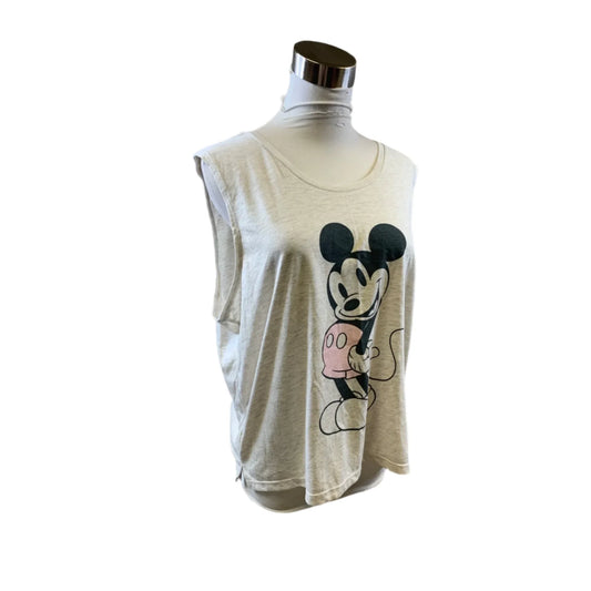Tank Top By Disney Store In Beige, Size: Xl