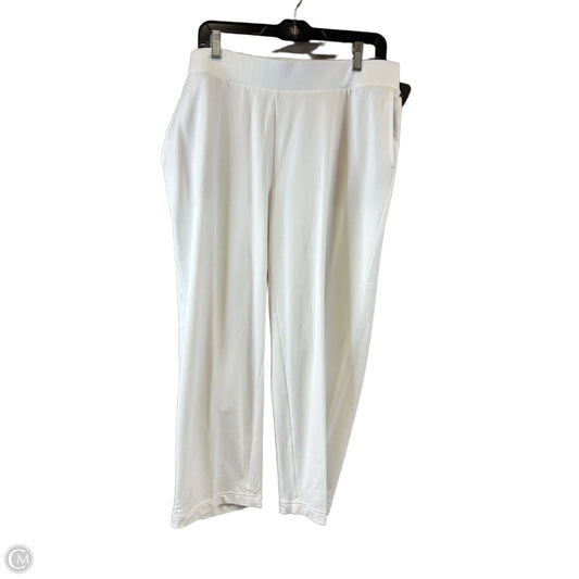 Pants Cropped By Pure Jill In White, Size: 14