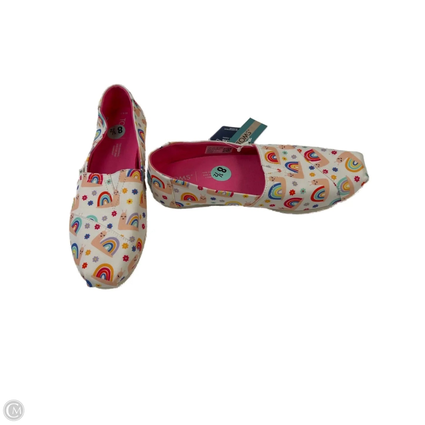 Shoes Flats By Toms In Multi-colored, Size: 8.5