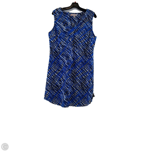 Dress Casual Short By Jude Connally In Blue & White, Size: Xl