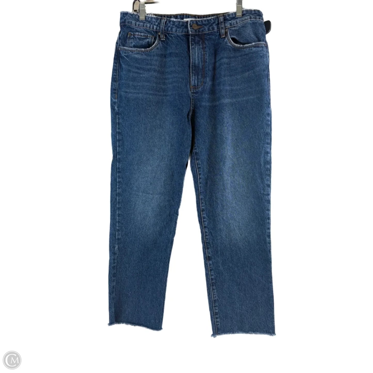 Jeans Straight By Bp In Blue Denim, Size: 8