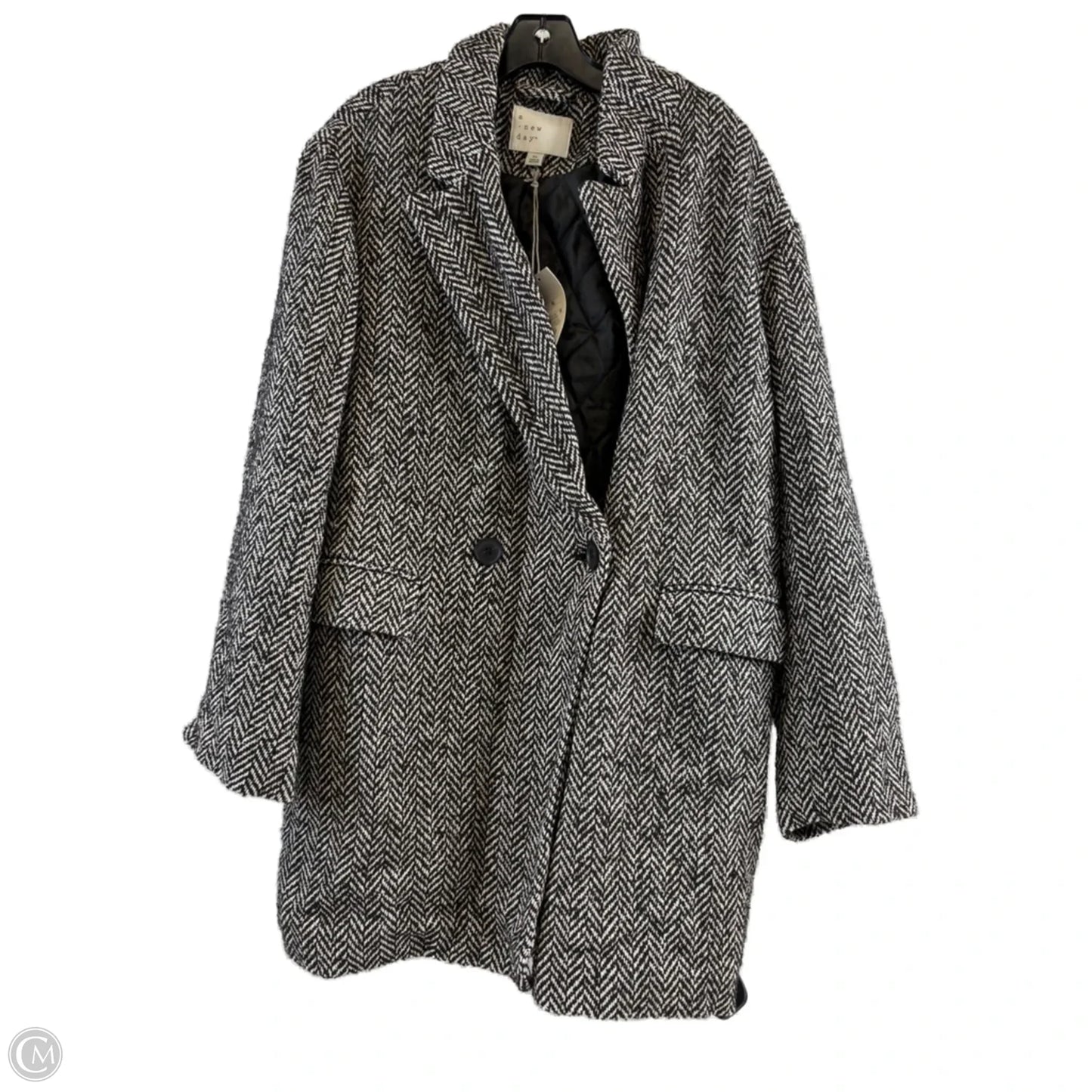 Coat Other By A New Day In Black & White, Size: Xl