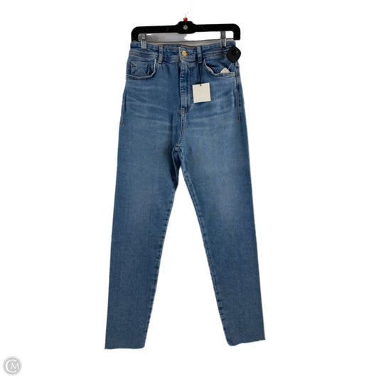 Jeans Skinny By Zara In Blue Denim, Size: 10