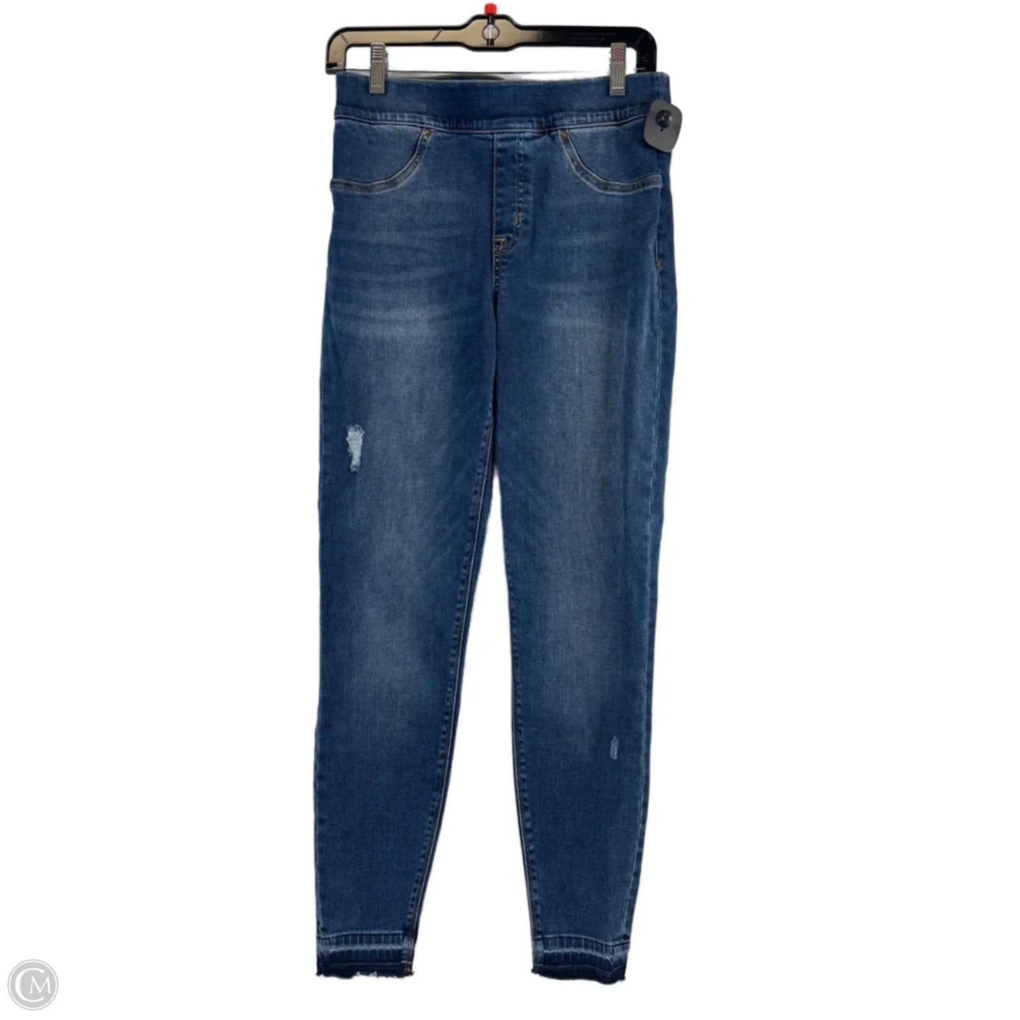 Jeans Jeggings By Spanx In Blue Denim, Size: 8