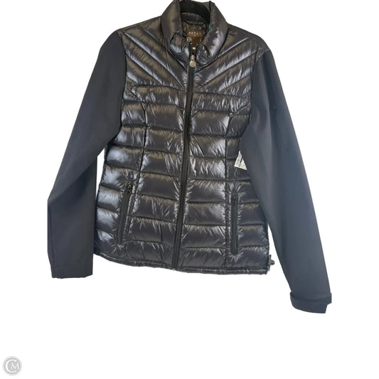 Jacket Puffer & Quilted By Roper In Black, Size: M