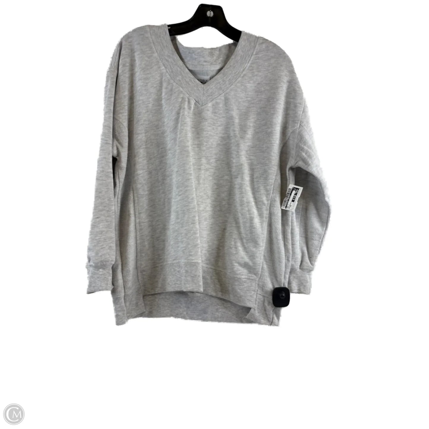 Top Long Sleeve By Clothes Mentor In Grey, Size: Xs