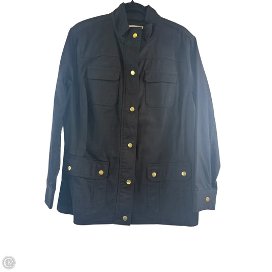 Jacket Utility By Talbots In Black, Size: Xl