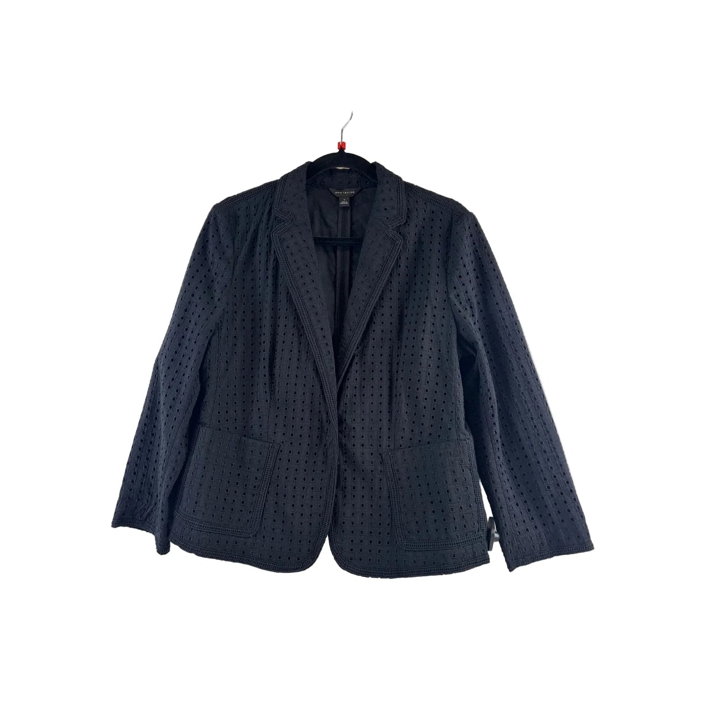 Blazer By Ann Taylor In Black, Size: L