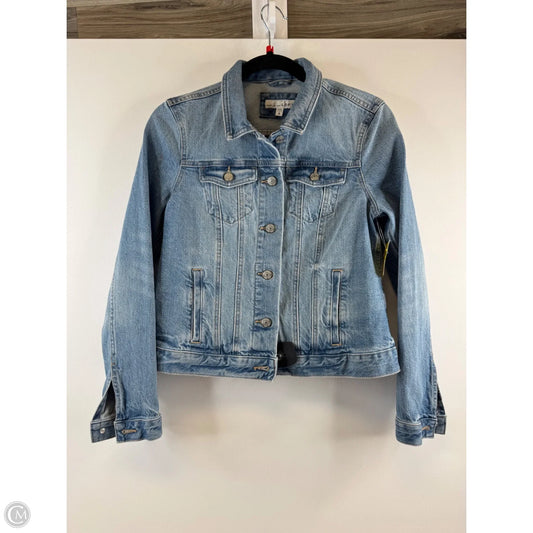 Jacket Denim By Loft In Blue Denim, Size: S