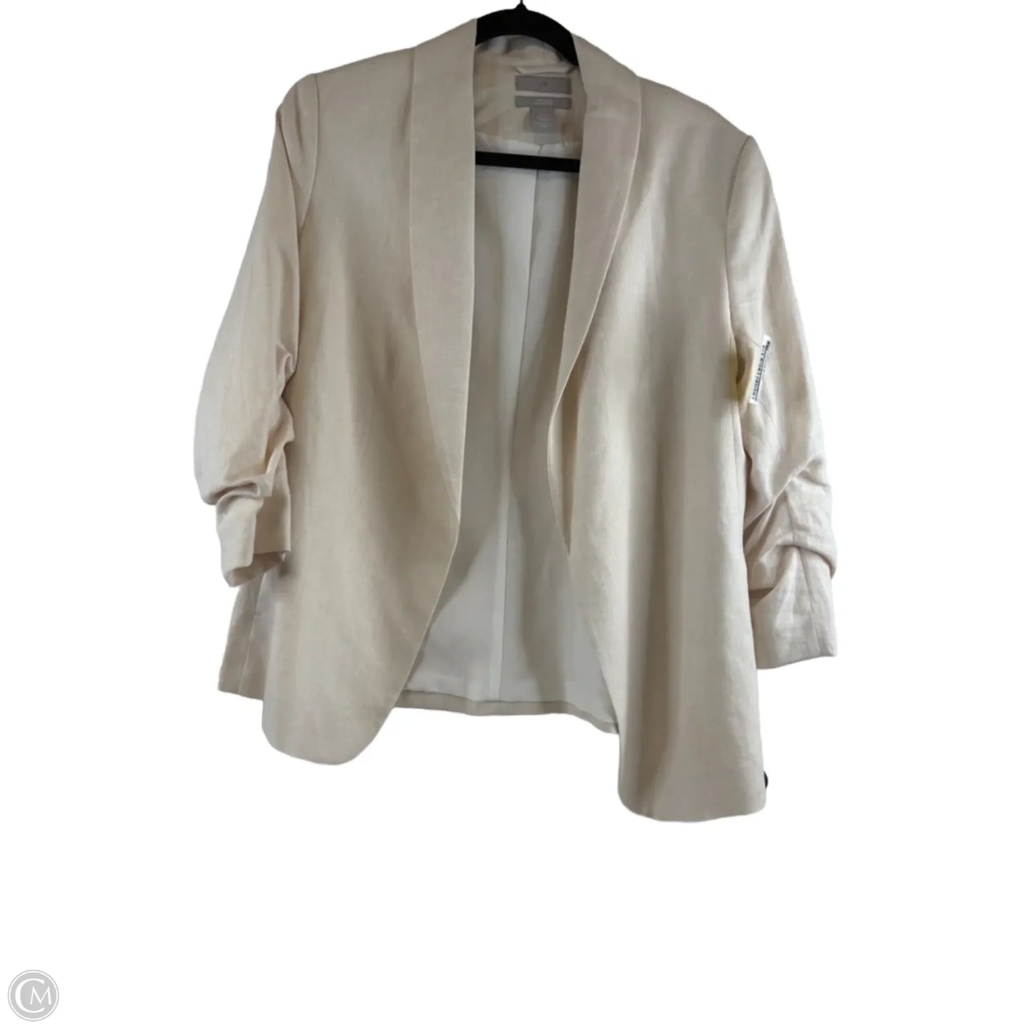 Blazer By H&m In Tan, Size: M