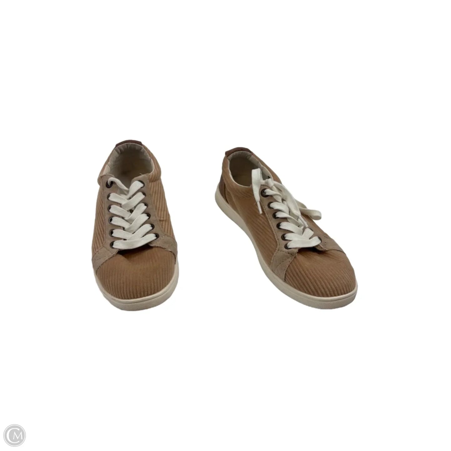 Shoes Sneakers By Skechers In Brown & Cream, Size: 7