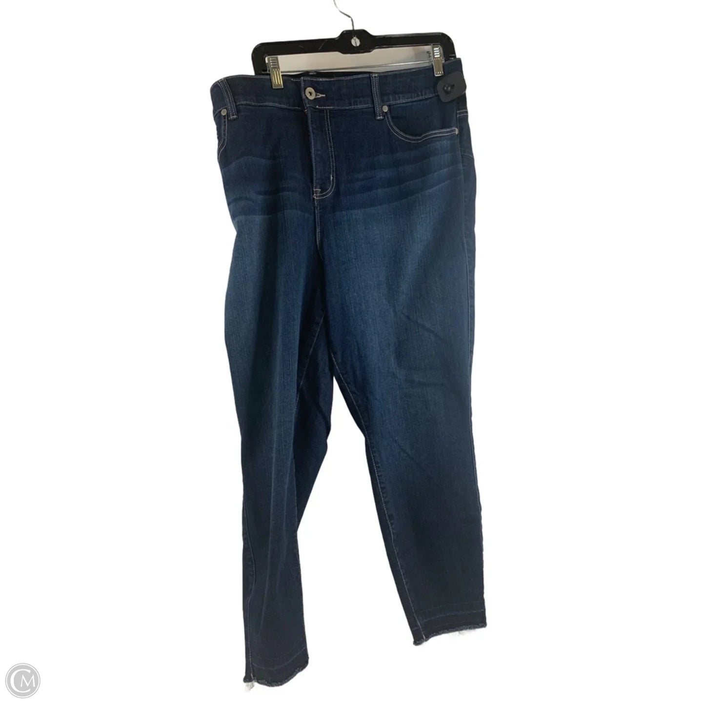 Jeans Skinny By Torrid In Blue Denim, Size: 24