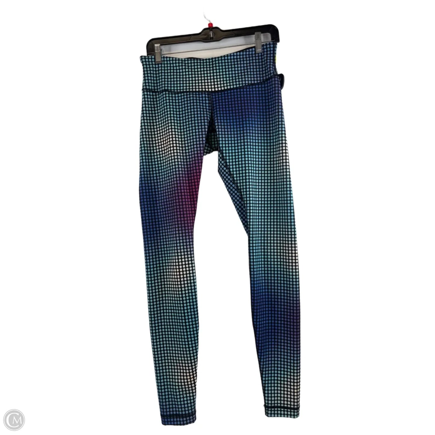 Athletic Leggings By Lululemon In Blue & Purple, Size: M