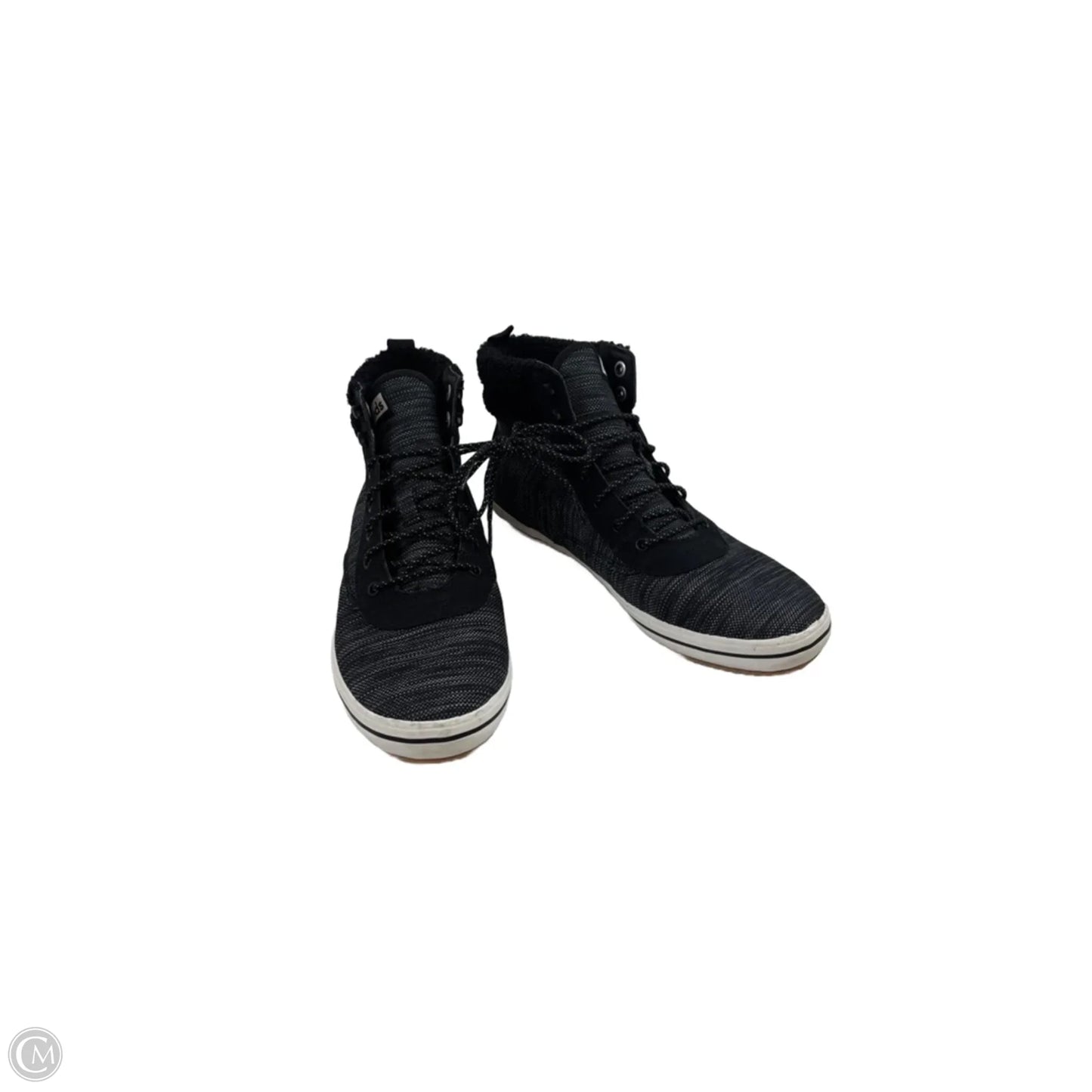 Shoes Heels Platform By Keds In Grey & White, Size: 10