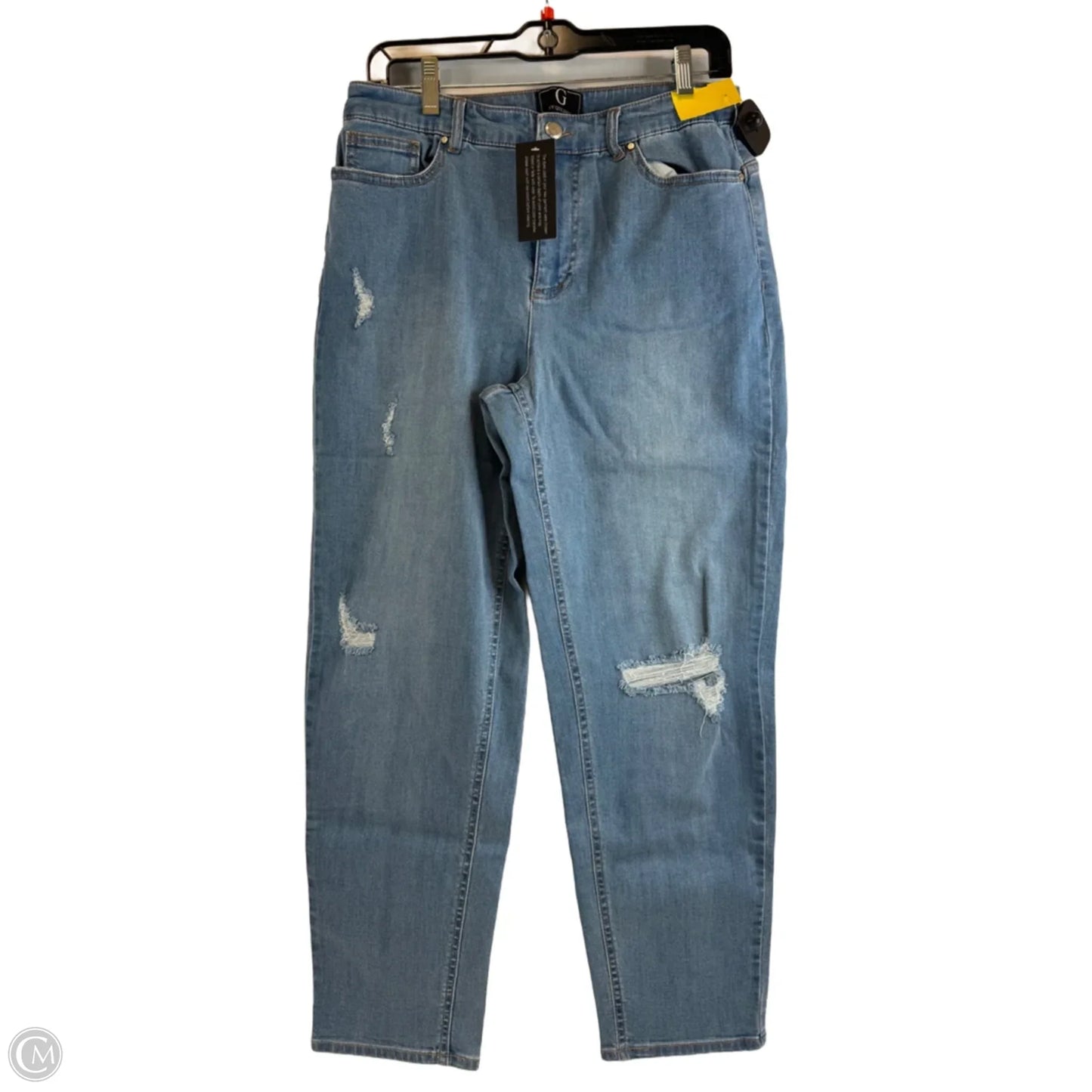 Jeans Straight By G By Giuliana In Blue Denim, Size: 10