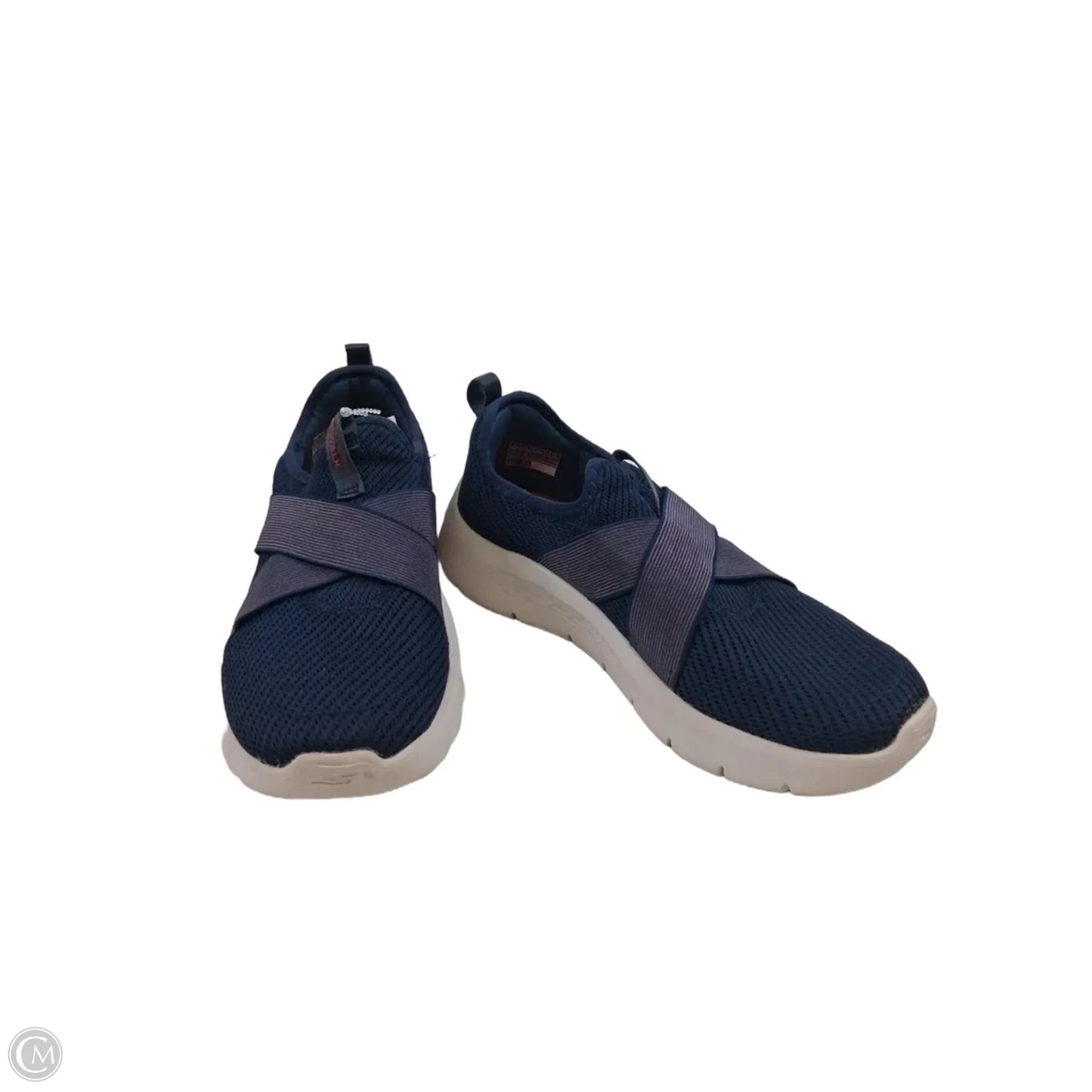 Shoes Athletic By Skechers In Blue, Size: 7.5