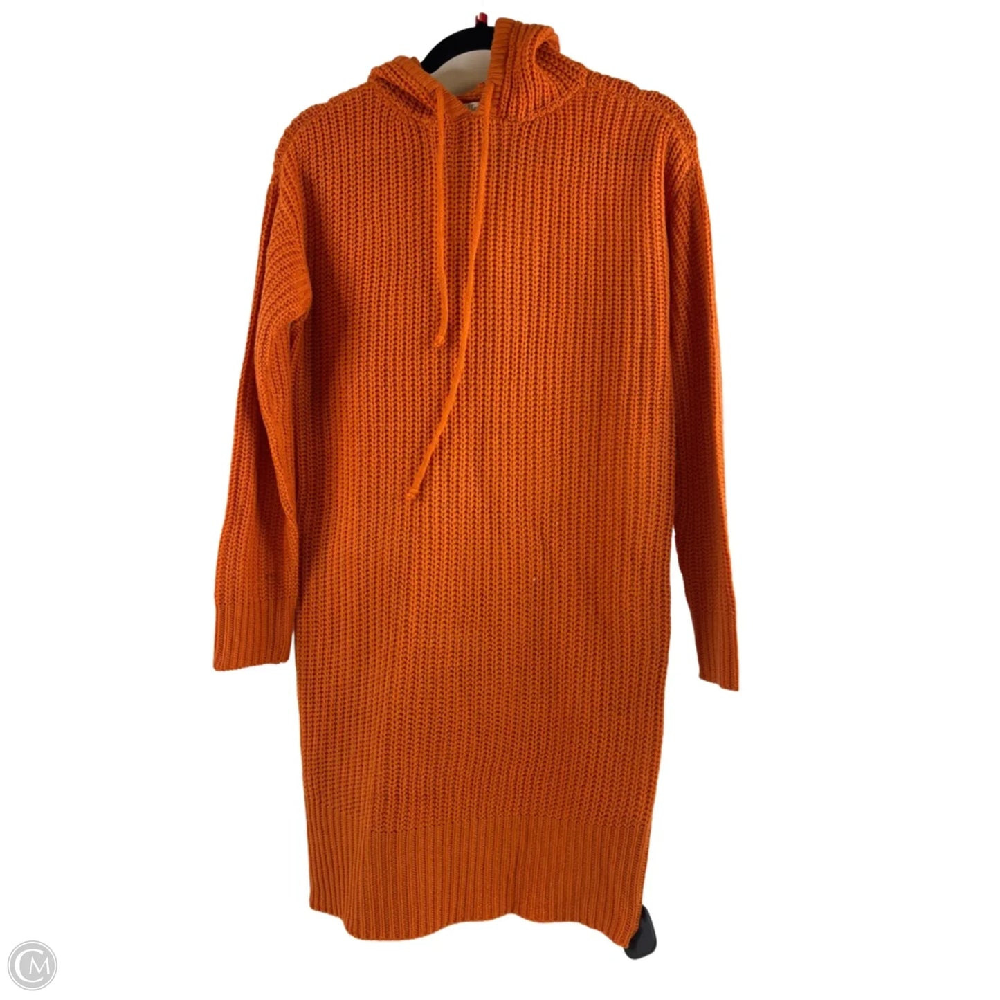 Dress Sweater By Clothes Mentor In Orange, Size: L