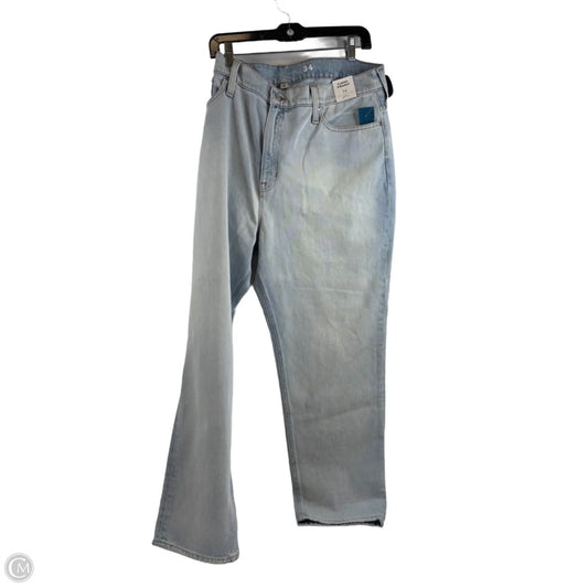 Jeans Straight By J. Crew In Blue Denim, Size: 12