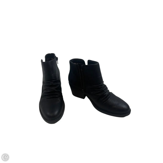 Boots Ankle Heels By Bare Traps In Black, Size: 7.5