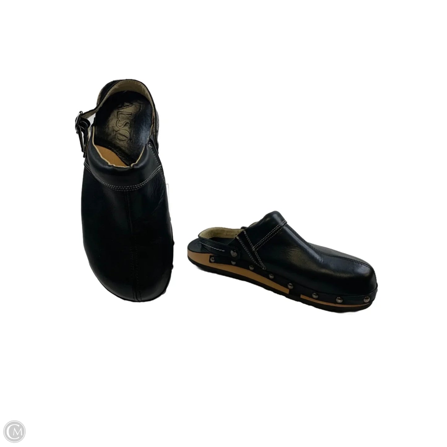Shoes Flats By Clothes Mentor In Black, Size: 10