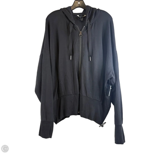 Athletic Jacket By Athleta In Black, Size: Xl