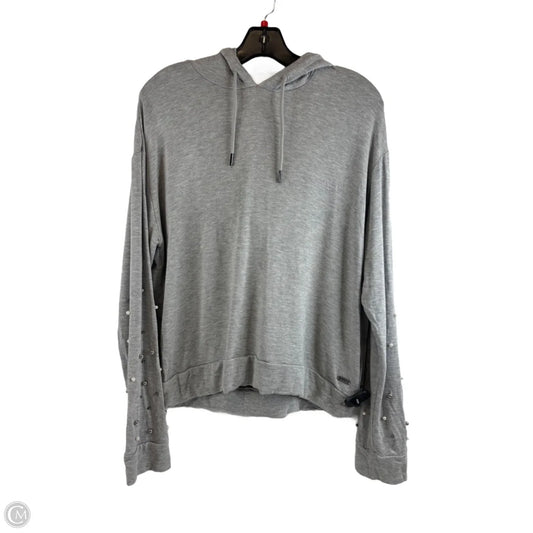 Top Long Sleeve By Marc New York In Grey, Size: L