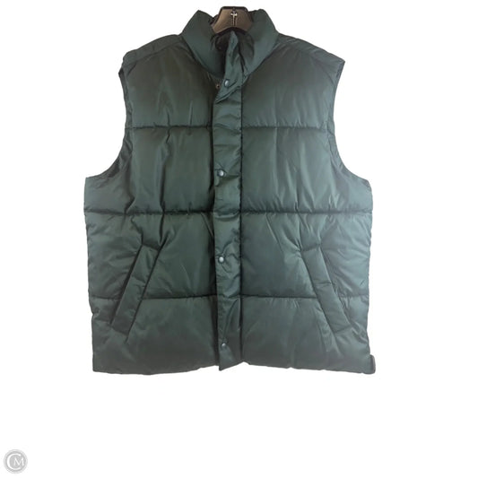 Vest Puffer & Quilted By Old Navy In Green, Size: L