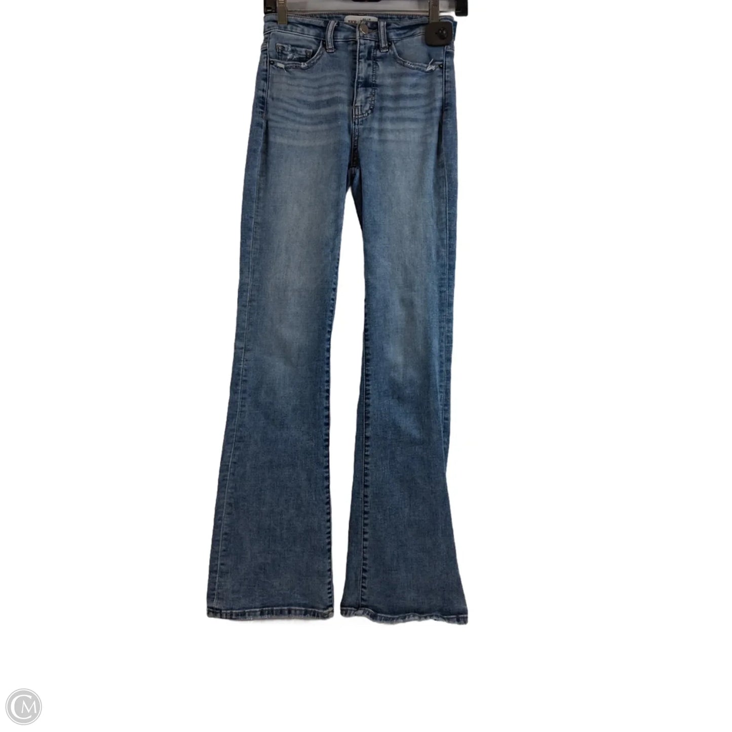 Jeans Flared By Bke In Blue Denim, Size: 2