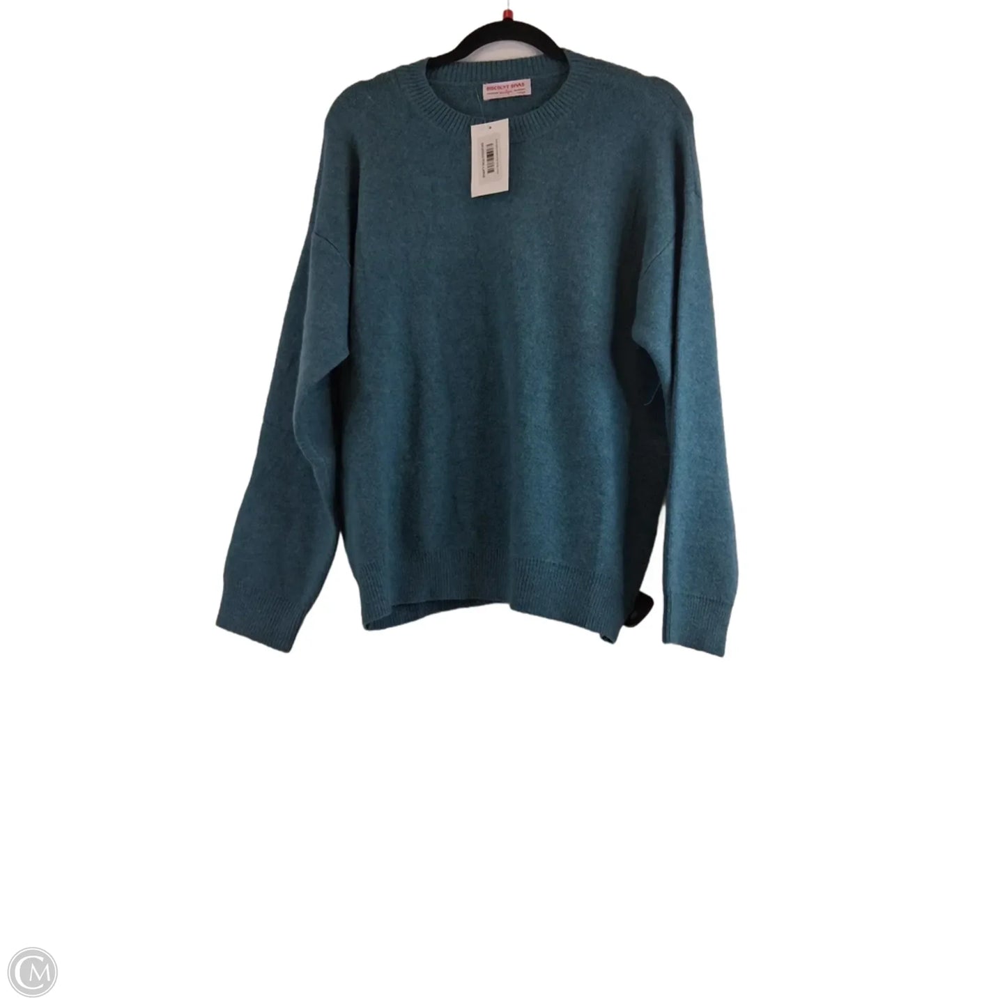 Sweater By Clothes Mentor In Teal, Size: L