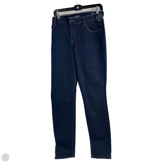 Jeans Straight By Old Navy In Blue Denim, Size: 16l