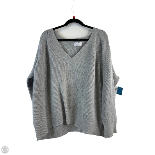 Sweater By Old Navy In Grey, Size: Xxl