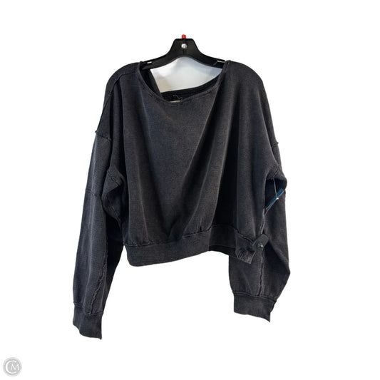 Top Long Sleeve By We The Free In Grey, Size: M