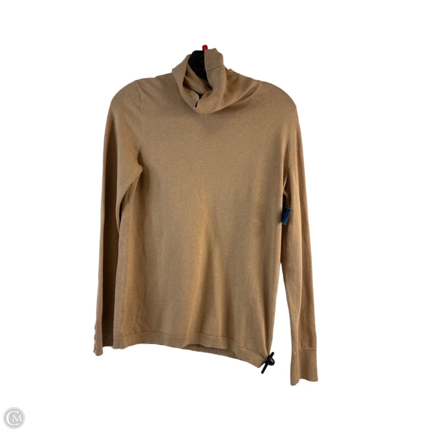 Top Long Sleeve By Talbots In Gold, Size: S
