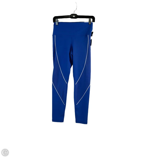 Athletic Leggings By Old Navy In Blue & White, Size: M