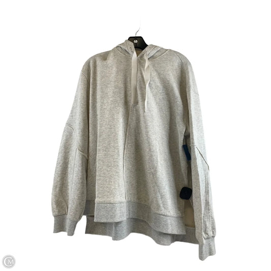 Sweatshirt Hoodie By Sweaty Betty In Grey, Size: M